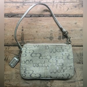Vintage Coach Wristlet